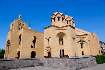 Fototapeta na wymiar Cathedral of Saint Gregory the Illuminator. Armenia, Yerevan