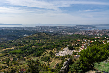 view of split