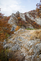Autumn countryside near Soko Banja, Serbia
