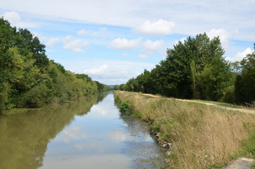 Fototapeta na wymiar Canal de Nantes à Brest