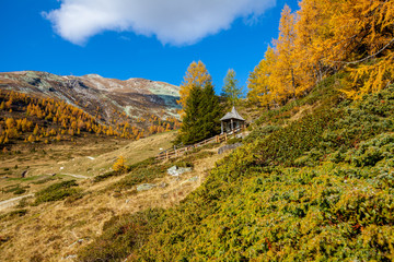 Eine kleine Kapelle am Speiereck Großeck