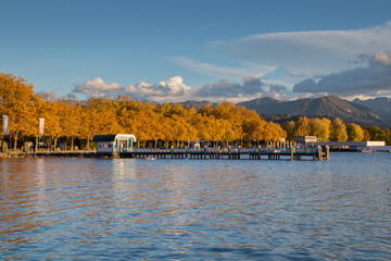Herbststimmung am Wörther See in Klagenfurt