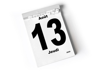 13. août 2020