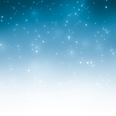Fototapeta na wymiar blue glitter texture christmas with light snow background