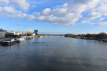 bridge over the river