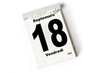 18. Septembre 2020