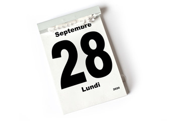 28. Septembre 2020