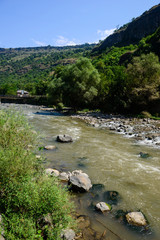 Naklejka na ściany i meble The River Debed, Armenia