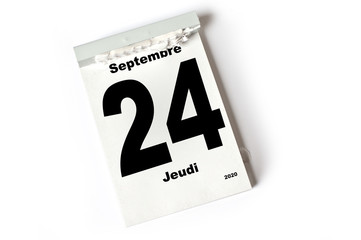 24. Septembre 2020