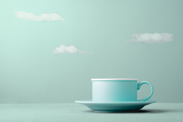 Cup and clouds