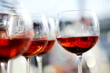 glasses of wine
