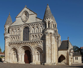 Eglise Notre Dame-La-Grande &agrave; Poitiers