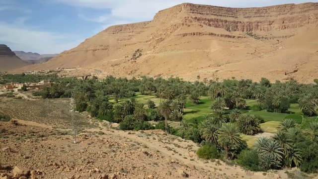Pan from Oued ziz in Meski Morocco, Africa
