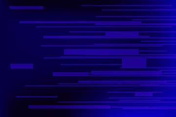 Blue speed light and stripes