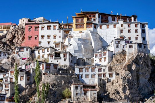 Spituk Monastery or Spituk Gompa, Ladakh, Kashmir, India, Asia