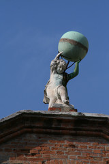 Venice, statue of a little angel