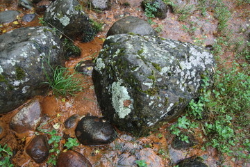 stones on the beach