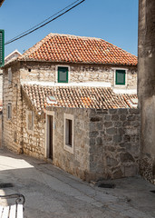 Historic city center in Split. This is a UNESCO heritage. Croatia