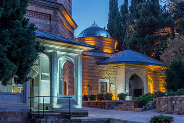 Fototapeta premium Muradiye Tombs at Blue Hour, Bursa