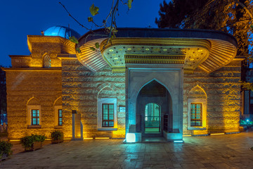 Muradiye Tombs at Blue Hour, Bursa