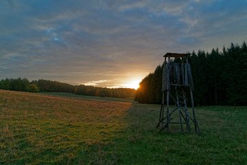 Naklejka premium hunting tower 3051