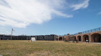 Fototapeta na wymiar fort zachary taylor