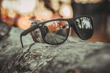 sunglasses in retro style