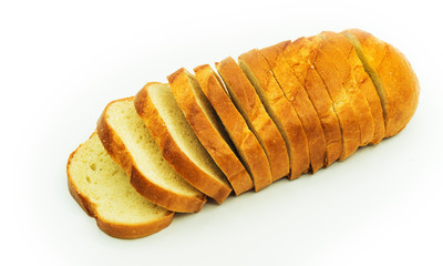 sliced loaf of bread