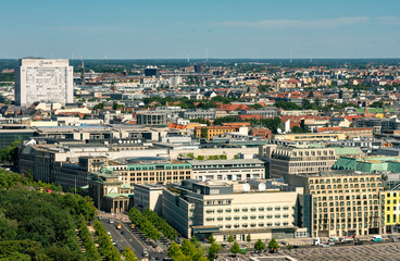 Berlin aus der Vogelperspektive