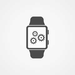 Smartwatch vector icon sign symbol