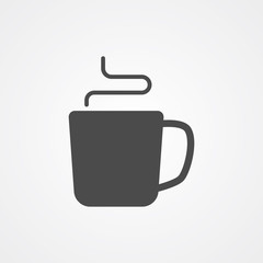 Mug vector icon sign symbol