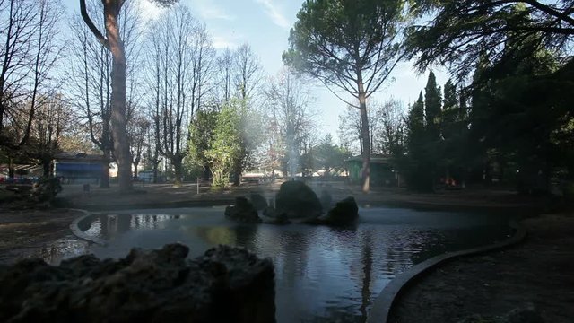 Fontana al parco