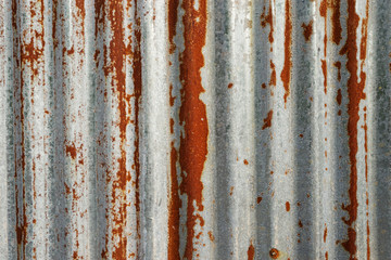 Grunge Corrugated Iron Background