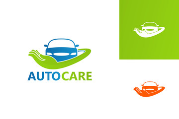 Automotive Care Logo Template Design Vector, Emblem, Design Concept, Creative Symbol, Icon