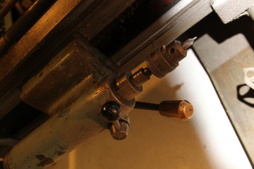 Old Functional Lathe (Made in the Czech Republic)