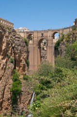 El Puente Nuevo, Ronda, Andalusien, Spanien