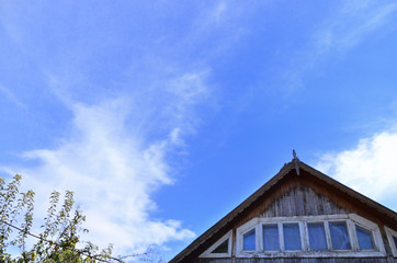 roof and sky