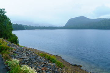 Lac Resimond, along the Saguenay Fjord, in Quebec