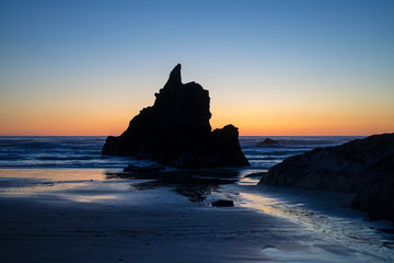 Arcadia Beach Sunset