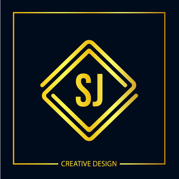 Initial letter SJ Logo Template Vector Design
