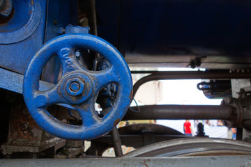 Steam locomotive chassis;