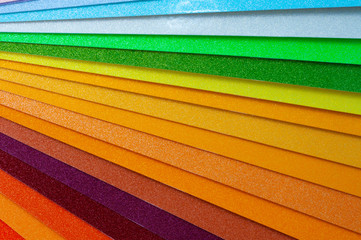 Color palette, catalog of paint samples