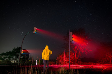Ampel bei Nebel © Ben.Photoholic