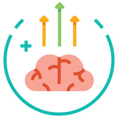 Self improvement flat illustration