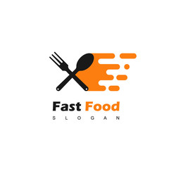 Fast Food Logo Design Vector