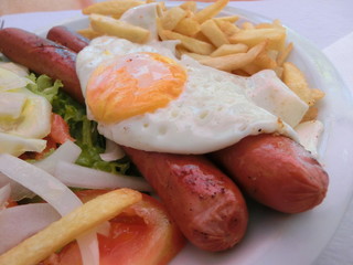 ポルトガルの昼食