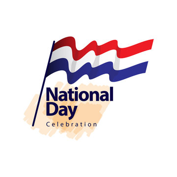 Netherlands National Day Celebration Vector Template Design Illustration