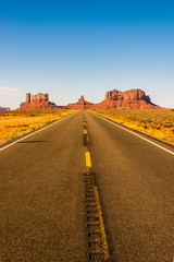 Highway to Monument Valley - Vertical