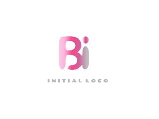 BI Initial Logo for your startup venture