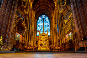 Liverpool Cathedral in Liverpool, UK
